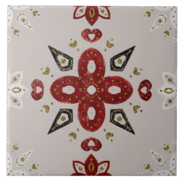 Christmas Folk Nordic Art Kakelplatta