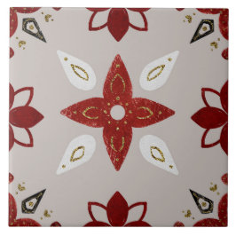 Christmas Folk Nordic Art Kakelplatta