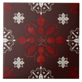 Christmas Folk Nordic Art Kakelplatta