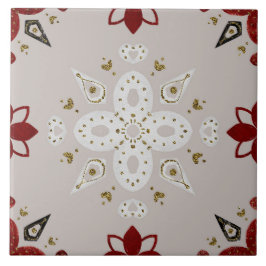 Christmas Folk Nordic Art Kakelplatta