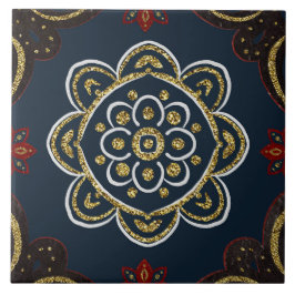 Christmas Folk Nordic Art Kakelplatta