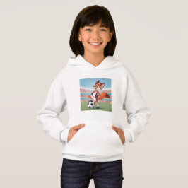 Christmas Fox Playing Football T Shirt