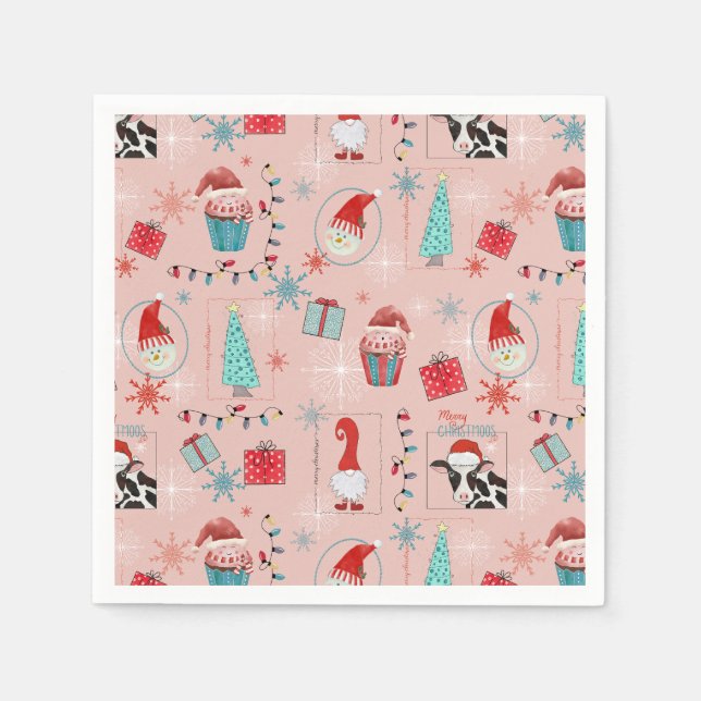 Christmas Fun Pappersservett (Framsidan)