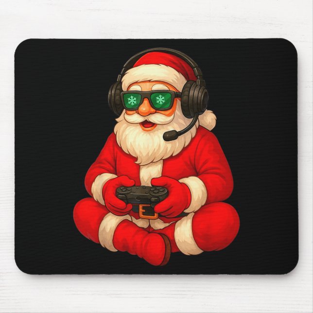 Christmas Gamer Santa Video Game Gaming Boys Men K Musmatta (Framsidan)
