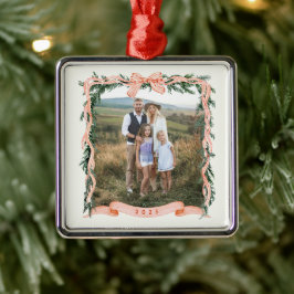 CHRISTMAS GARLAND Photo Julgransprydnad Metall