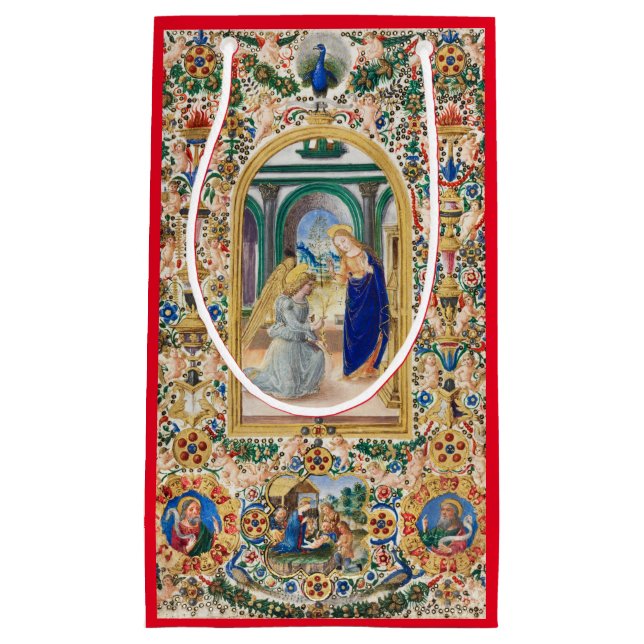 CHRISTMAS GIFT BAG NATIVITY TRADITIONAL PAINTING (Framsidan)
