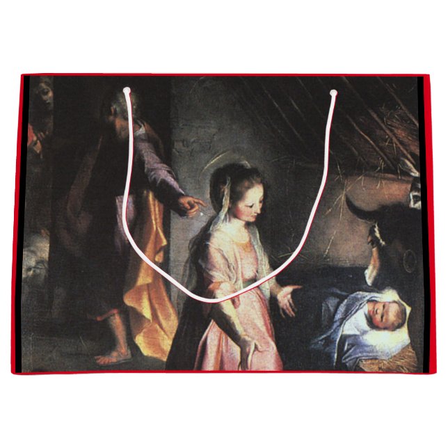 CHRISTMAS GIFT BAG RENAISSANCE NATIVITY (Framsidan)