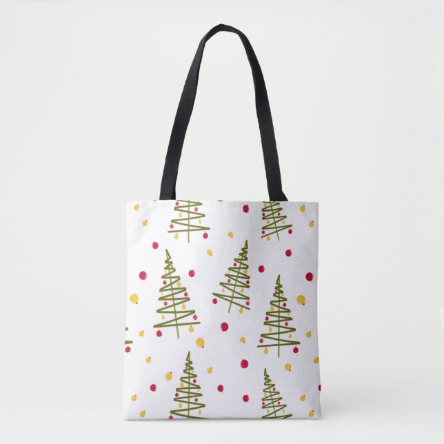 Christmas Gift Bags – Holiday Wrapping Party Essen Tygkasse (Framsida)