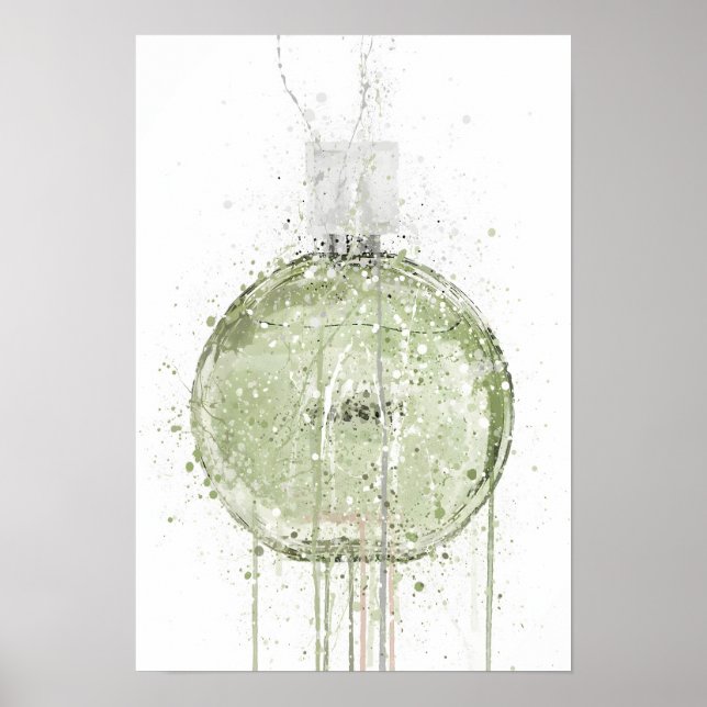 Christmas Gift Fragrance Bottle 'Spring Meadow' Poster (Framsidan)