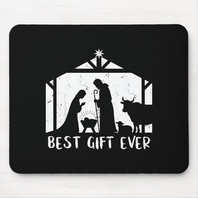 Christmas Gift Jesus Nativity Christian Men Women  Musmatta (Framsidan)