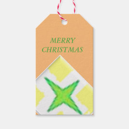 CHRISTMAS GIFT MÄRKRE PRESENTETIKETT