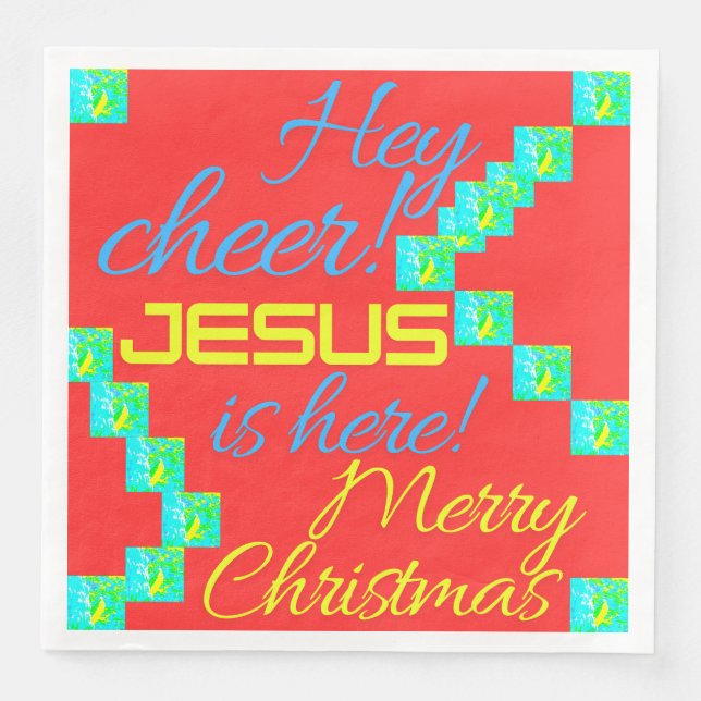 CHRISTMAS GIFT PAPPERSSERVETT (Framsida)