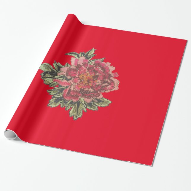 CHRISTMAS GIFT WRAP ART AND DESIGN PRESENTPAPPER (Utrullad)