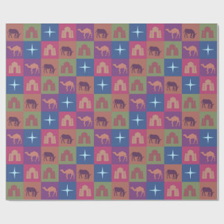 Christmas gift wrap roll presentpapper