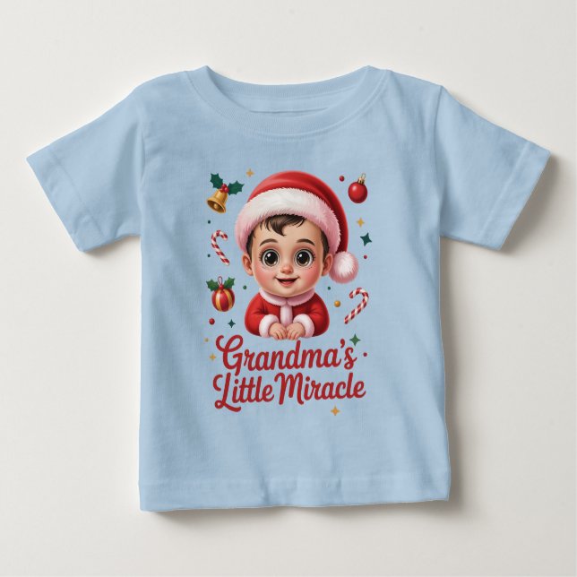 Christmas Gifts for Grandkids – Grandma’s Miracle T Shirt (Framsida)