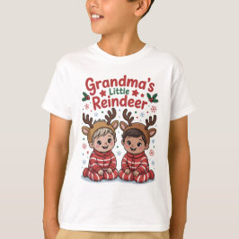 Christmas Gifts for Grandkids Reindeer Shirt T Shirt