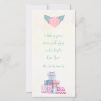 Christmas Gifts Greeting Card Julkort