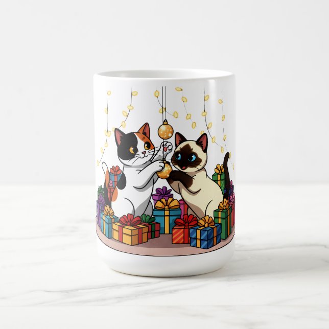 Christmas Gifts & Ornaments Cats Kaffemugg (Center)