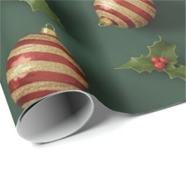 Christmas Gifts & Ornaments Seamless Pattern Presentpapper