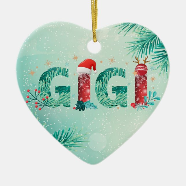 Christmas Gigi Ornament (Framsidan)