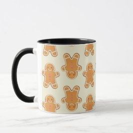 Christmas Gingerbread Cookies Mug, Xmas Cookie Cup Mugg