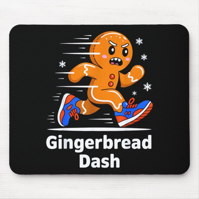 Christmas Gingerbread Dash Running Runner Xmas Mar Musmatta (Framsidan)