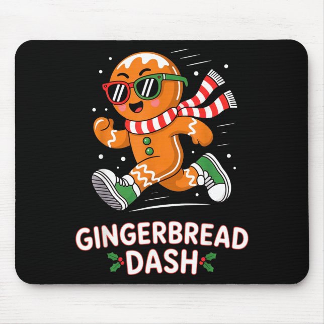 Christmas Gingerbread Dash Running Runner Xmas Mar Musmatta (Framsidan)