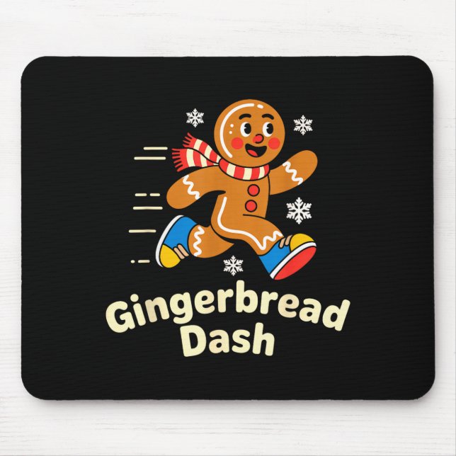 Christmas Gingerbread Dash Running Runner Xmas Mar Musmatta (Framsidan)