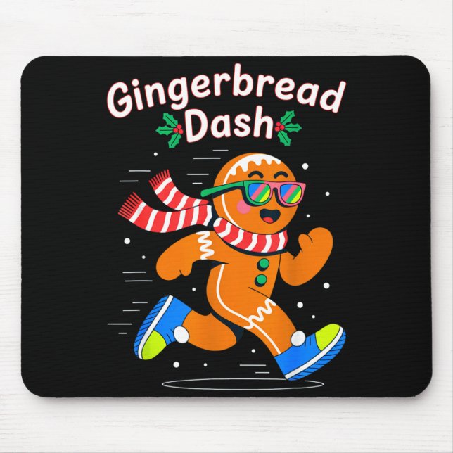 Christmas Gingerbread Dash Running Runner Xmas Mar Musmatta (Framsidan)