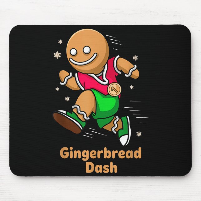 Christmas Gingerbread Dash Running Runner Xmas Mar Musmatta (Framsidan)