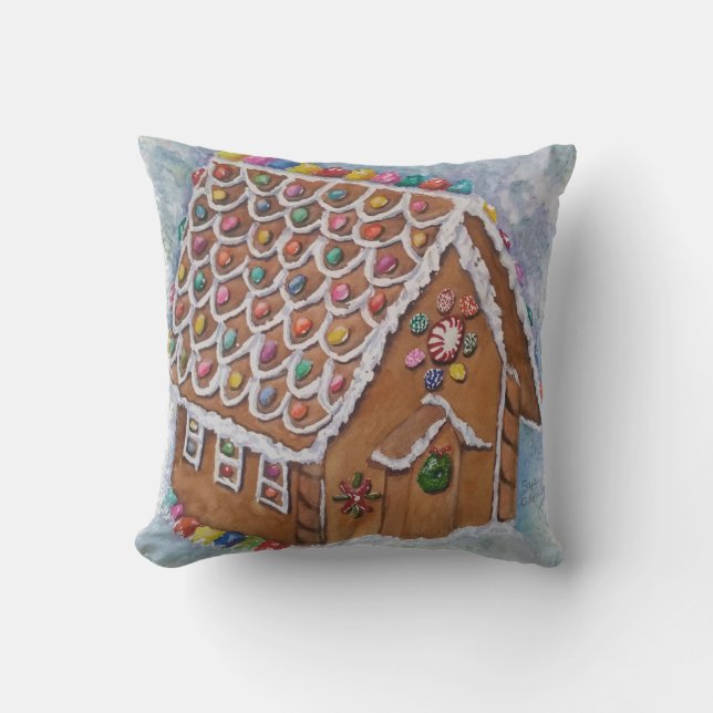 CHRISTMAS GINGERBREAD HOUSE KUDDE (Framsida)