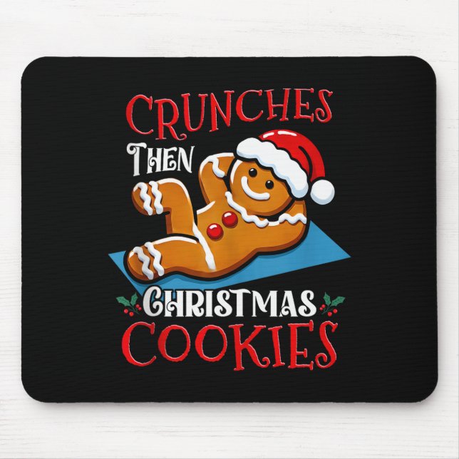 Christmas Gingerbread Man Cookie Funny Quote Worko Musmatta (Framsidan)