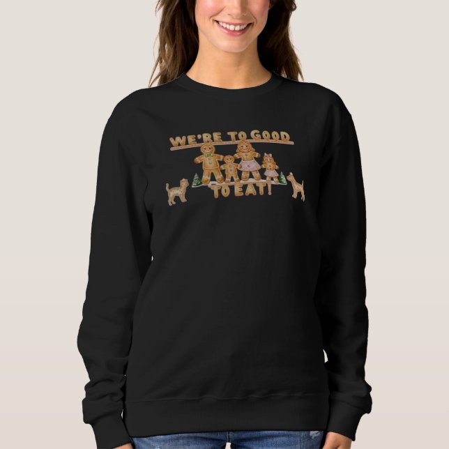 Christmas gingerbread sarcasm T-Shirt (Framsida)
