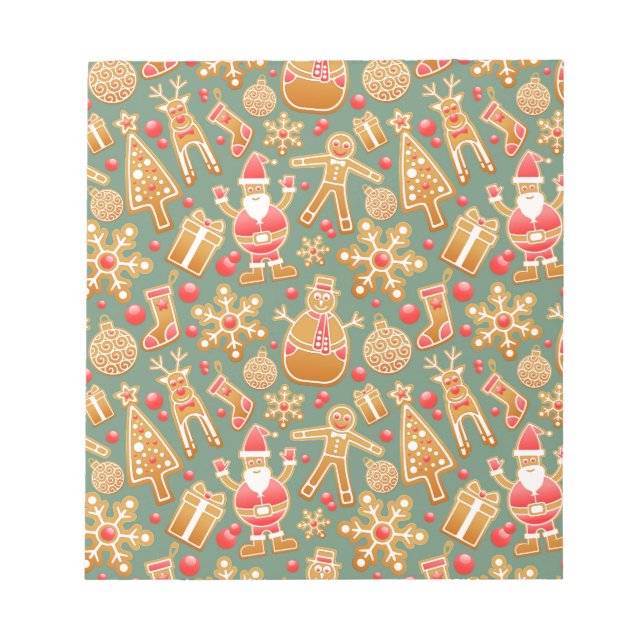 christmas gingertea anteckningsblock (Framsida)