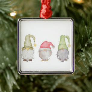 **CHRISTMAS GNOME** CHRISTMAS ORNATION JULGRANSPRYDNAD METALL