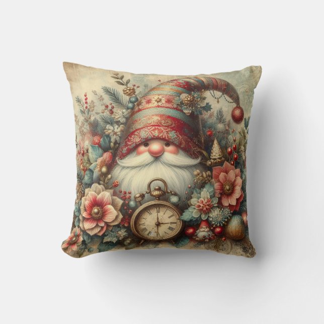 Christmas Gnome Kudde (Framsida)