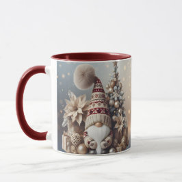 Christmas Gnome Mug Holiday Gift Cozy Winter Mugg