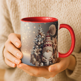 Christmas Gnome Mug Holiday Gift Cozy Winter Mugg