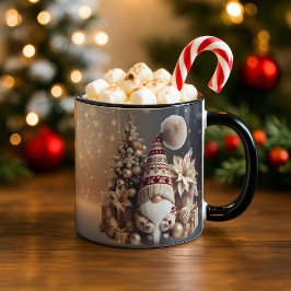 Christmas Gnome Mug Holiday Gift Cozy Winter Mugg