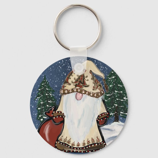 CHRISTMAS GNOME NYCKELRING (Framsida)