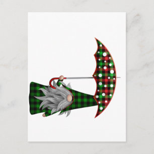 christmas-gnome vykort