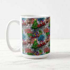 Christmas Graffiti Kaffemugg