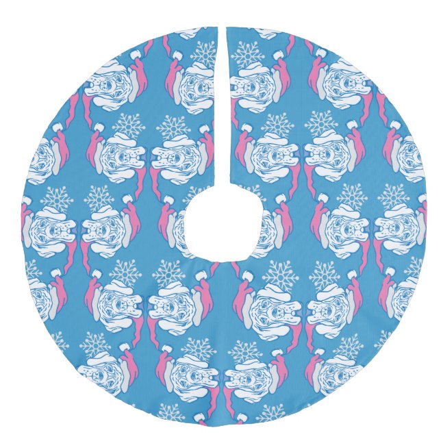 christmas great dane julgransmatta fusklinne (Framsidan)