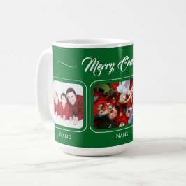 Christmas Green Family Mug Kaffemugg
