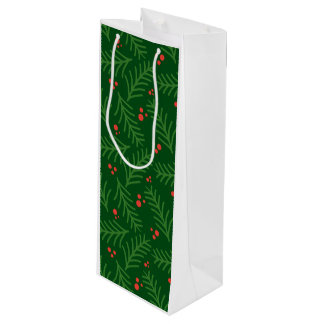 Christmas Greenery Berries Artisan Modern Holiday