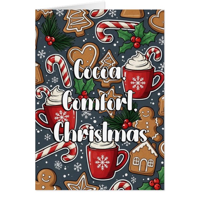 Christmas Greeting Card Hälsningskort (Framsidan)