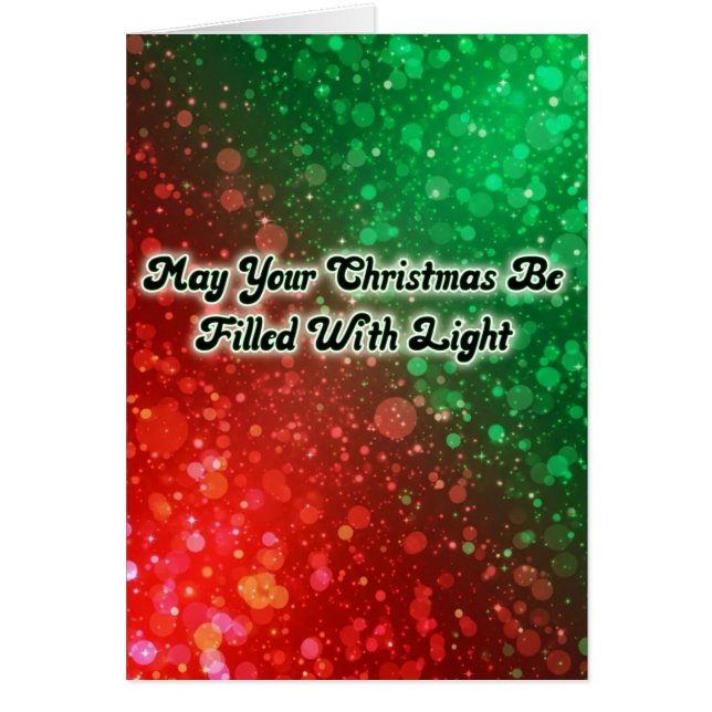 Christmas Greeting Card Hälsningskort (Framsidan)
