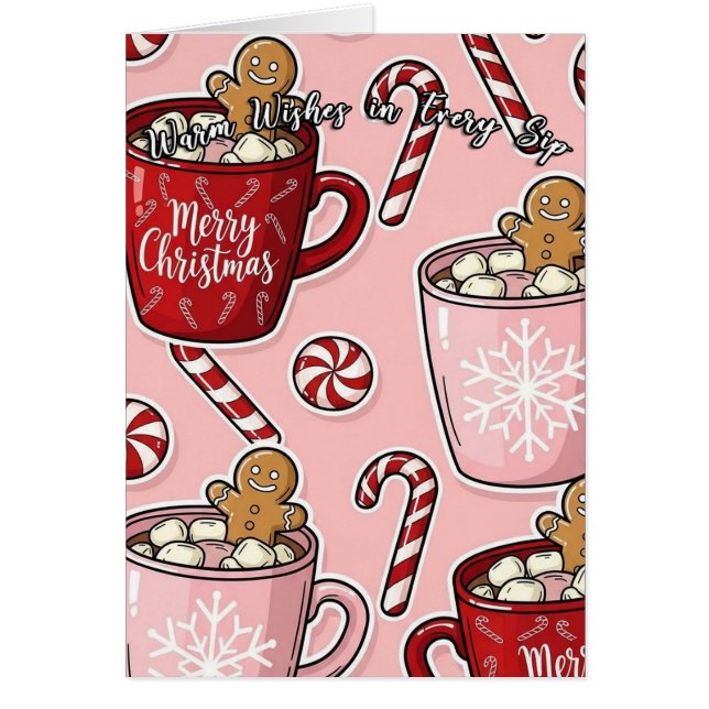 Christmas Greeting Card Hälsningskort (Framsidan)