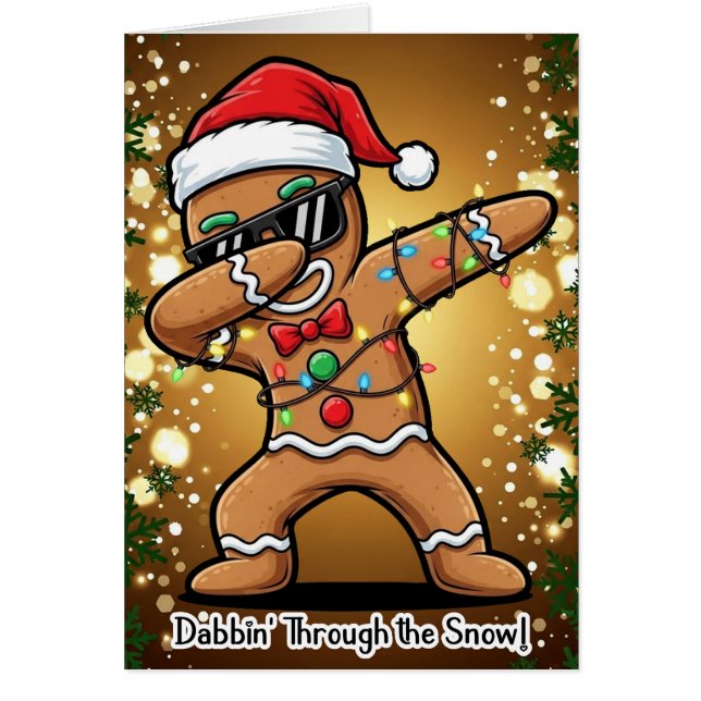 Christmas Greeting Card Hälsningskort (Framsidan)