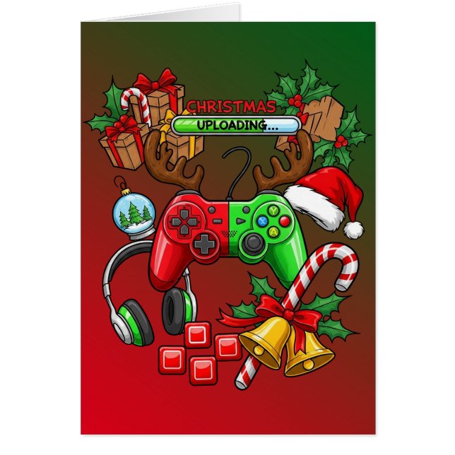 Christmas Greeting Card Hälsningskort (Framsidan)